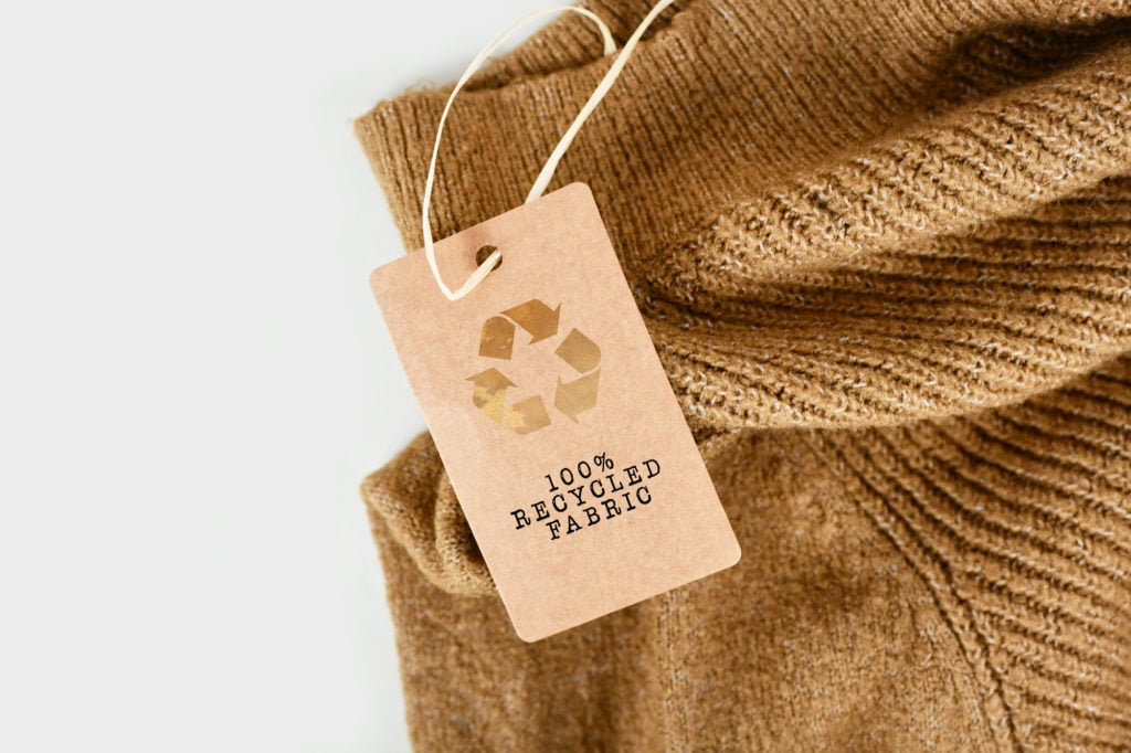 recyclable fabric used in zero waste fashion