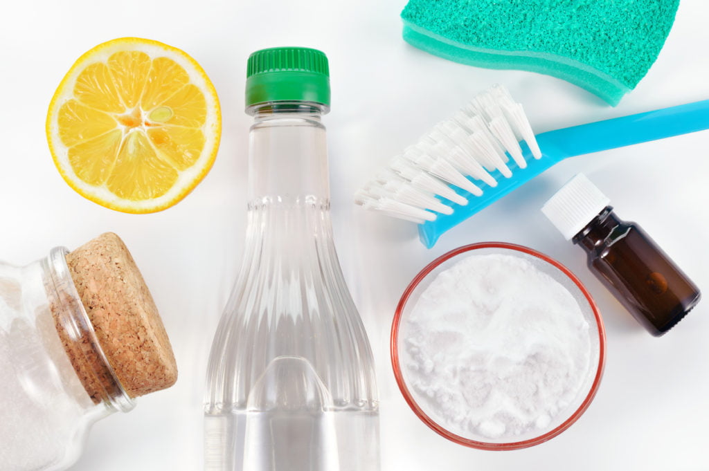 Natural cleaning agents for mold and mildew