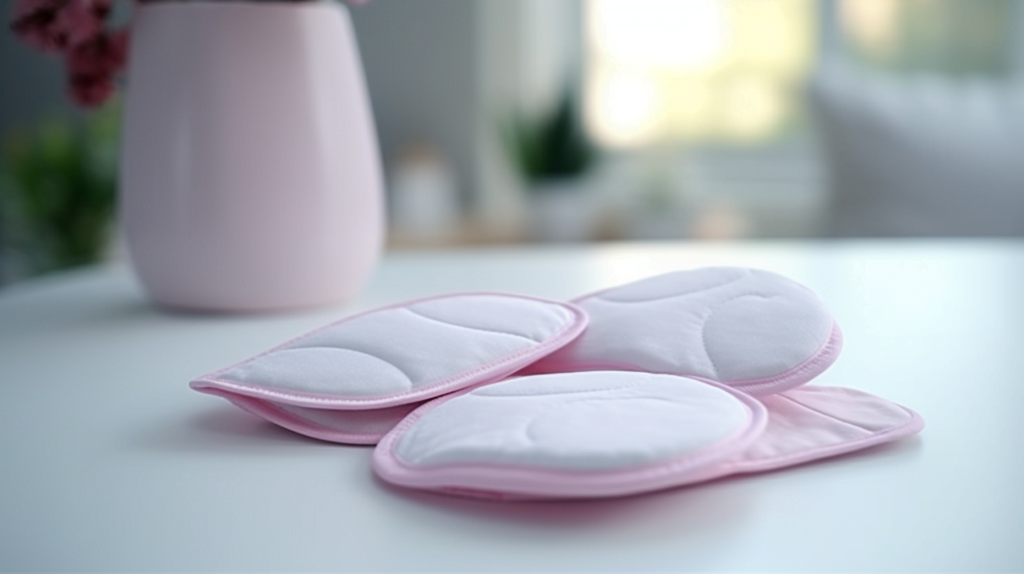 dazzazzad reusable cloth sanitary pads on a white table bright 324fd94e 5d95 47dd 8e03 9244902c75c8 - Go Go Eco