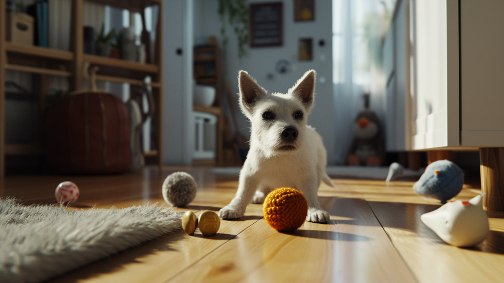 63 Epic Tips for a Zero Waste Home 7 dazzazzad sustainable pet toys on the floor realistic texturesw bf8a06ec 9dd8 4dea 950f 3eced7b714ab - Go Go Eco